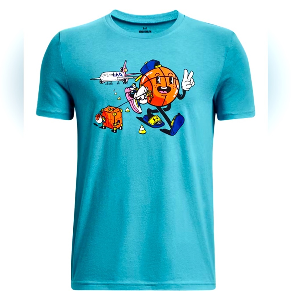 UNDER ARMOUR Boys' UA Basketball Jet Short Sleeve